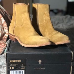 Frye Billy Inside Zip Bootie- Brandy